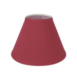 # 58753 Transitional Hardback Empire Shape UNO Construction Lamp Shade in Red, 10" Wide (4" x 10" x 7")