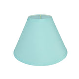 # 58754 Transitional Hardback Empire Shape UNO Construction Lamp Shade in Light Blue, 10" Wide (4" x 10" x 7")