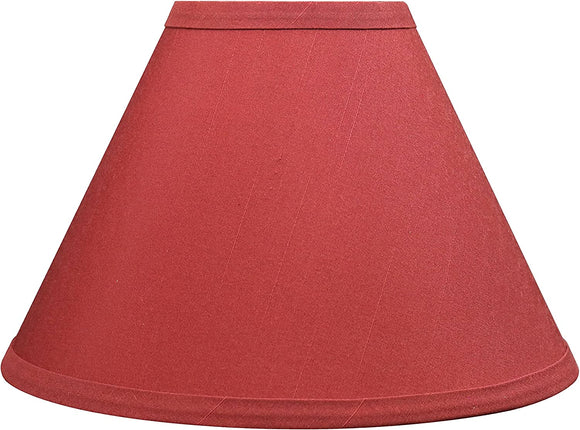 # 58755 Transitional Hardback Empire Shape UNO Construction Lamp Shade in Red, 10