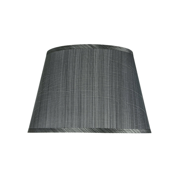 # 58801 Transitional Hardback Empire Shape UNO Construction Lamp Shade in Grey & Black, 14