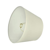 # 58802 Transitional Hardback Empire Shape UNO Construction Lamp Shade in Off White, 14" Wide (10" x 14" x 9 1/2")