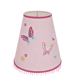 # 58826 Transitional Hardback Empire Shaped UNO Construction Lamp Shade in Pink, 8" wide (4 1/4" x 8" x 8 1/4")