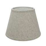 # 58851 Transitional Hardback Empire Shape UNO Construction Lamp Shade in Beige, 10" Wide (6" x 10" x 7 1/2")