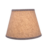 # 58851 Transitional Hardback Empire Shape UNO Construction Lamp Shade in Beige, 10" Wide (6" x 10" x 7 1/2")