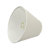 # 58876 Transitional Pleated Empire Shape UNO Construction Lamp Shade in Off White, 12" wide (6" x 12" x 9")