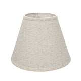 # 58877 Transitional Hardback Empire Shape UNO Construction Lamp Shade in Flaxen, 12" Wide (6" x 12" x 9")