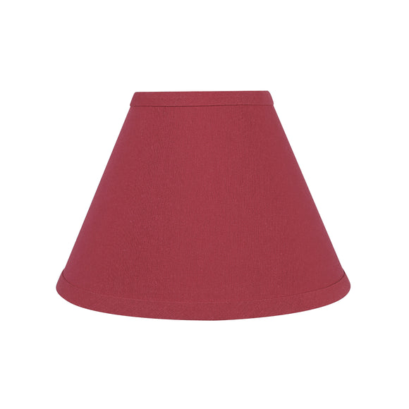# 58879 Transitional Hardback Empire Shape UNO Construction Lamp Shade in Red, 12