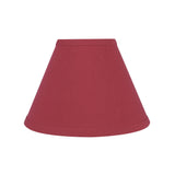 # 58879 Transitional Hardback Empire Shape UNO Construction Lamp Shade in Red, 12" wide (6" x 12" x 9")