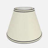 # 58881 Transitional Hardback Empire Shape UNO Construction Lamp Shade in White, 12" wide (6" x 12" x 9")