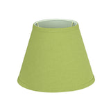 # 58905 Transitional Hardback Empire Shape UNO Construction Lamp Shade in Lime Green, 9" Wide (5" x 9" x 7")