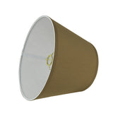 # 58936 Transitional Hardback Empire Shape UNO Construction Lamp Shade in Sand Brown, 12" Wide (8" x 12" x 8-1/2")
