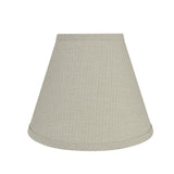 # 59104 Transitional Hardback Empire Shape UNO Construction Lamp Shade in Grey, 10" Wide (5" x 10" x 8")