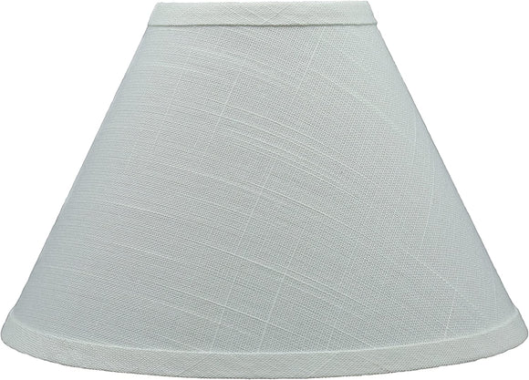# 58759, Hardback Off-White Linen with Joints Pattern Lamp Shade, 4