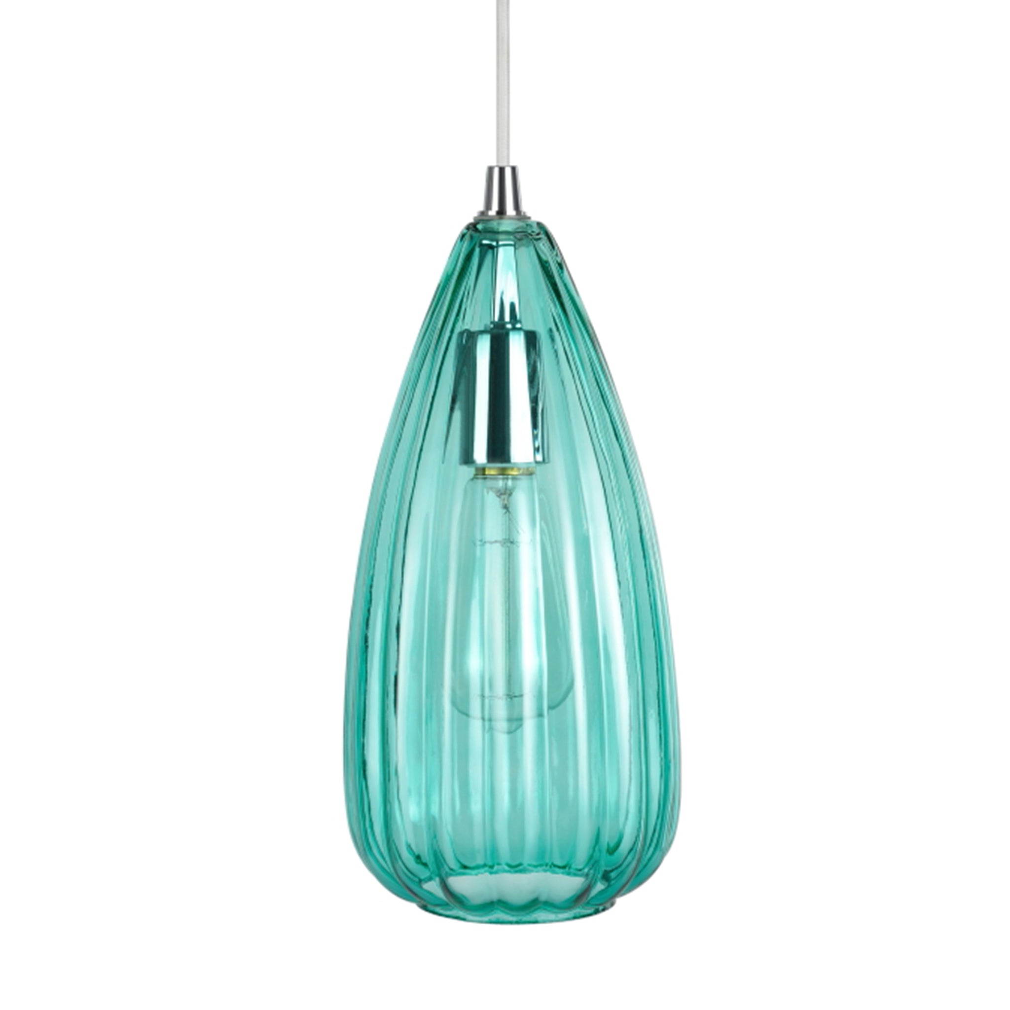 61048-2 One-Light Hanging Mini Pendant Ceiling Light, Transitional
