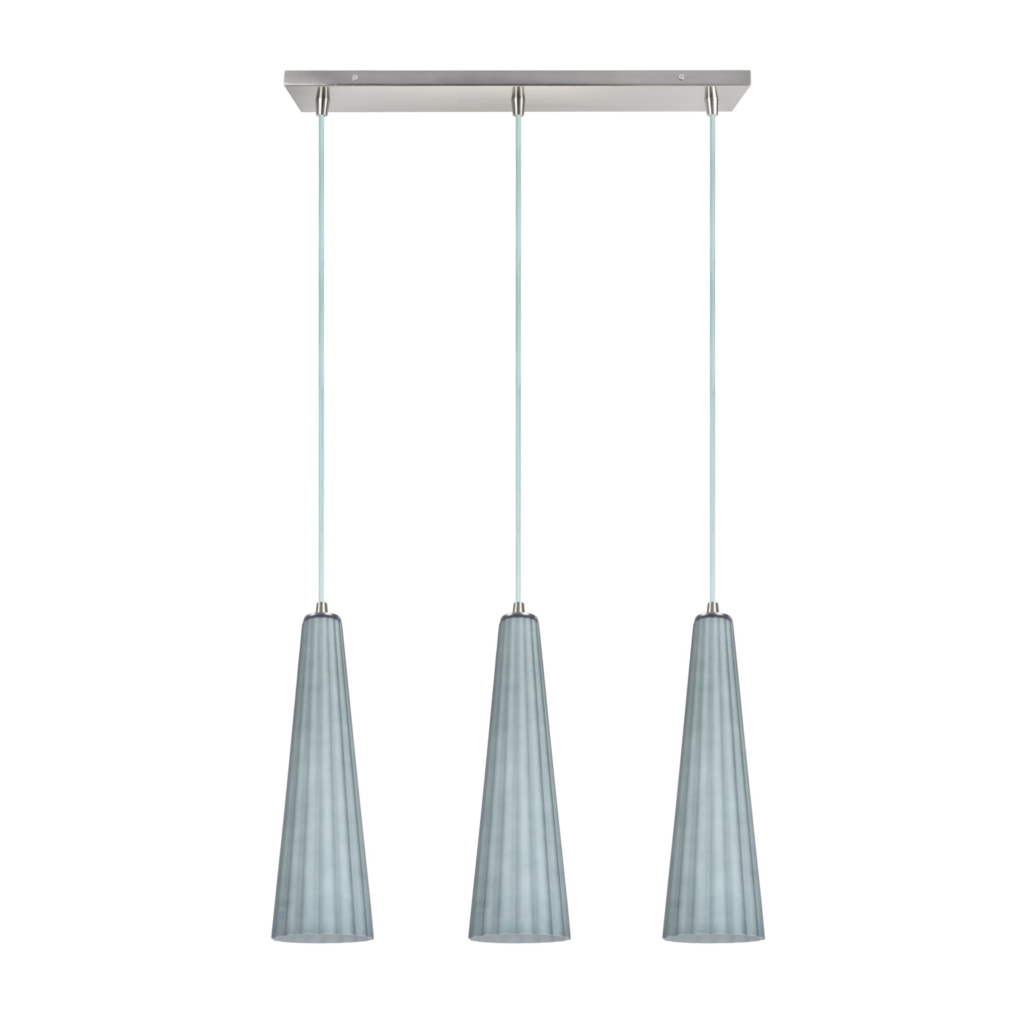 61057 Adjustable Three-Light Hanging Pendant Ceiling Light