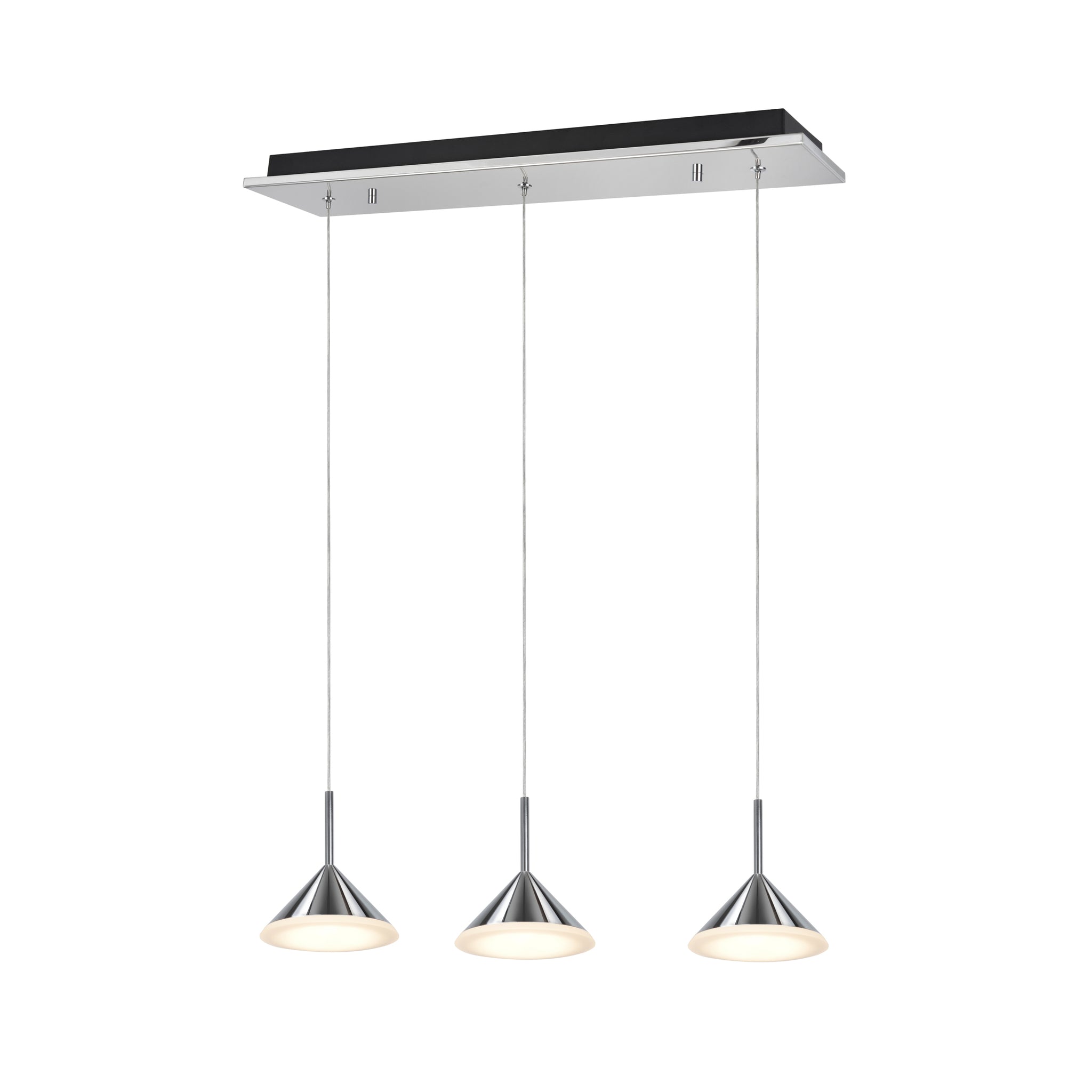 61063-1 Adjustable LED Three-Light Hanging Pendant Ceiling Light