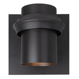 # 62702 One-Light Metal Bathroom Vanity Wall Light Fixture, 8-1/2" Wide, Transitional Design in Oil Rubbed Bronze