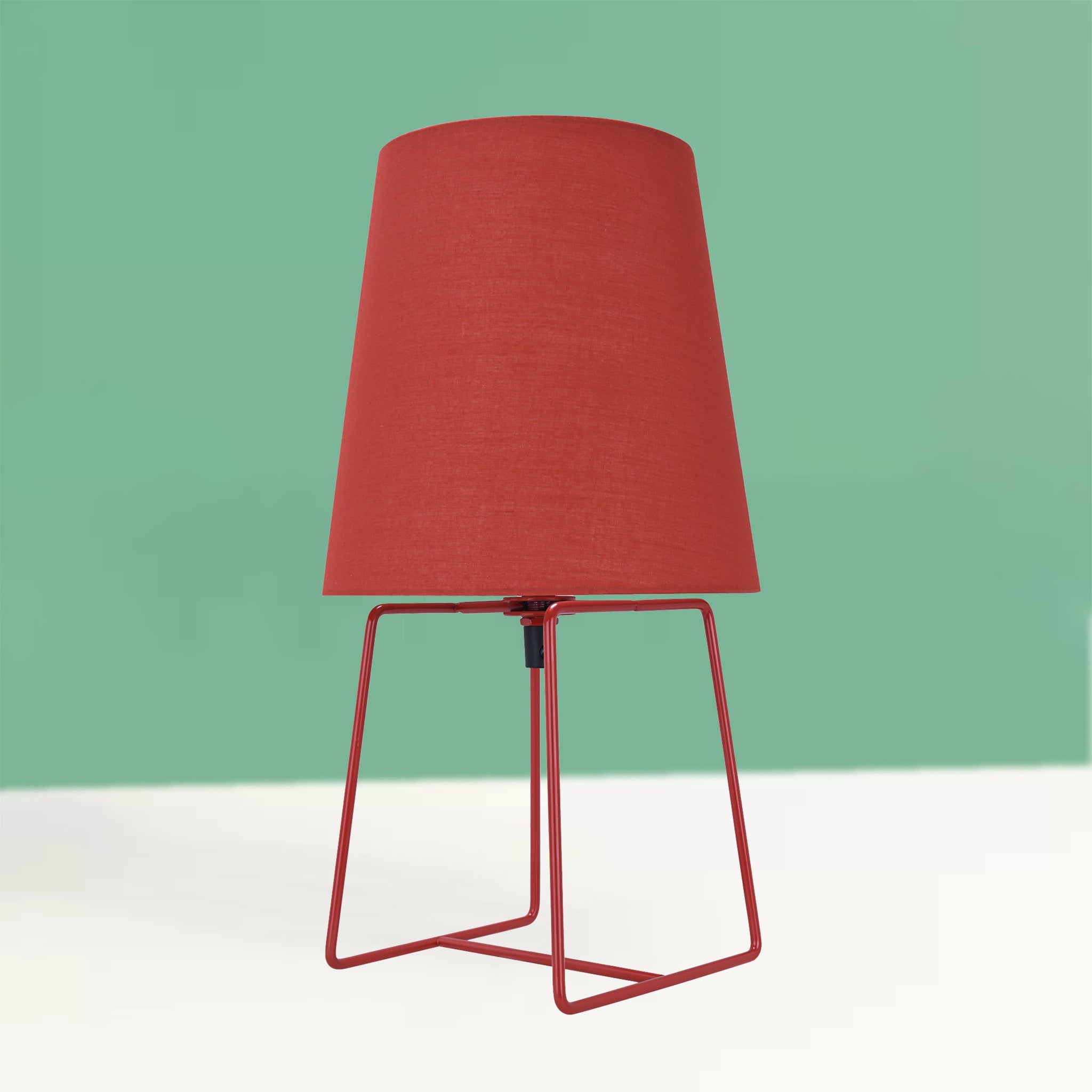 Red metal lamp shade new arrivals