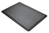 # 18003-32 Anti-Fatigue, Ergonomically Engineered, Non-Toxic, Non-Slip, Waterproof, All-Purpose PU Floor Mat, Tread Plate Pattern, 24" x 36" x .7" thickness, Black Color (2 Pack)