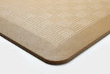 # 18002-11 Anti-Fatigue, Ergonomically Engineered, Non-Toxic, Non-Slip, Waterproof, All-Purpose PU Floor Mat, Basket Weave Pattern, 24" x 36" x .7" thickness, Ice Coffee Color (1 Pack)