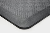 # 18002-31 Anti-Fatigue, Ergonomically Engineered, Non-Toxic, Non-Slip, Waterproof, All-Purpose PU Floor Mat, Basket Weave Pattern, 24" x 36" x .7" thickness, Black Color (1 Pack)